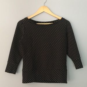 Urban Outfitters | Polka Dot Navy Sweater M